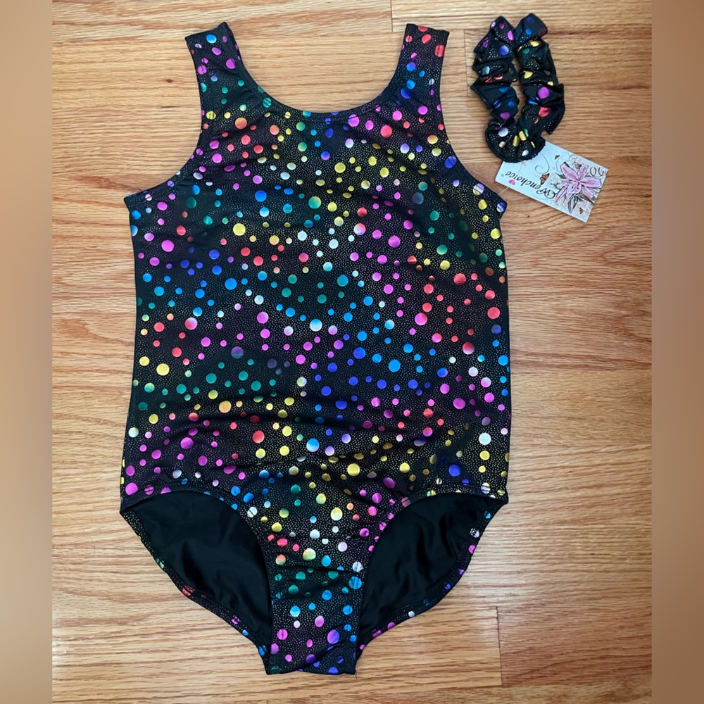 Gymnastics or dance Leo size CXL new with tags